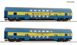 ROCO 6280091 - 2-tlg. Set: Doppelstockwagen, DR